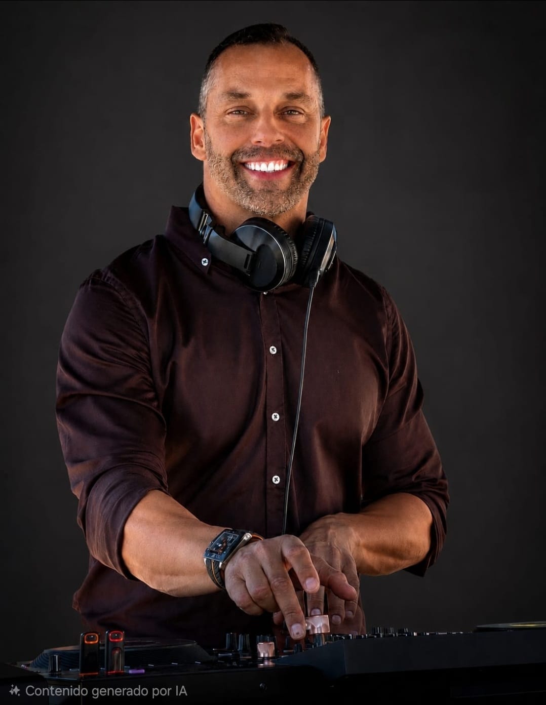 Daniel, fundador de DJ DNY Events, en la cabina